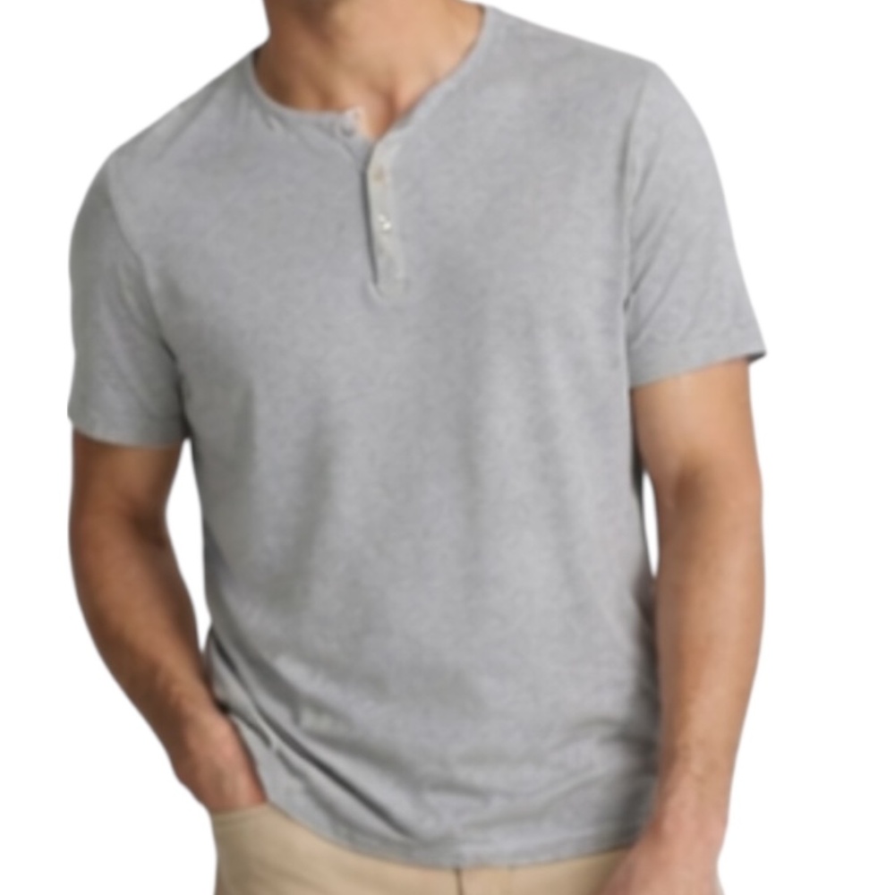 UNTUCKit Short Sleeve Shirt – Light Gray | Men’s L